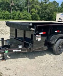 2025 MP Custom Trailers 5X10 Dump trailerNEW 2025 MP Custom 5X10 Dump Trailer 2-3500# axles 2-brakes Spare mount 7K jack Trickle charger Slide in ramps 2’ sides Adjustable coupler