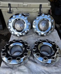 Ford F450 F550 King Ranch 10 Lug Center Hub Caps