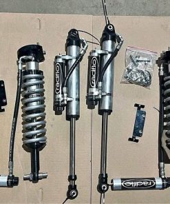 2021 2022 2023 2024 2025 2026 Ford F150 RadFlo 2.5” Lift Kit with Remote Reservoirs and Adjustable Shocks Absorbers