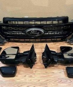 2020 2021 2022 Ford F250 F350 F450 F550 OEM LED Headlights, Power Tow Mirrors, Grille and Fenders Emblem