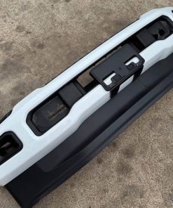 2023 2024 2025 Ford F250 F350 F450 F550 OEM Oxford White Front and Black/Rear Bumpers