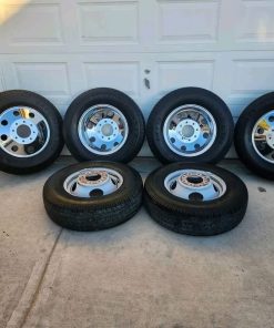 Ford F250 F350 and Dodge Ram 2500 3500 16” Dually Wheels Rims and Tires