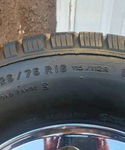 Alternative view of Ford F250 F350 and Dodge Ram 2500 3500 16” Dually Wheels Rims and Tires