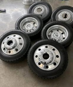 Ford F450 F550 Platinum OEM Factory 19.5" Wheels Rims and Tires