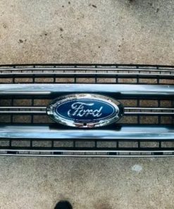 2020 2021 2022 Ford F250 F350 F450 F550 Super Duty OEM Agate Black Front Bumper with Fog Lights