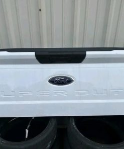 2023 2024 2025 Ford F250 F350 F450 F550 Super Duty White Tailgate