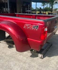2011 2012 2013 2014 2015 2016 Ford F350 F450 F550 Superduty Ruby Metallic Red 8ft Dually Long Bed with Tailgate and Tail Lights