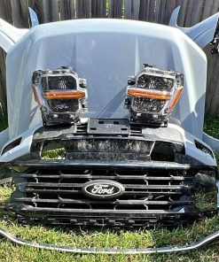 2023-2026 Ford F-150 Complete Front clip Front bumper Front bumper upper valance Right and left fenders Headlights Grille Hood