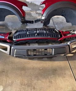 2019 Ford Raptor complete front clip Hood Front bumper Grille Headlights Right and left fenders Fender Liners Right and left headlight bezel trim