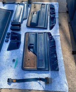 COMPLETE blue interior out of a 79 bronco ranger Xlt.